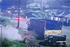 Freak mishap while replacing punctured tyre; Man critically injured